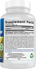 Best Naturals Pregnenolone gluten-free non-GMO formulation for dietary needs