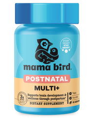 Best Nest Wellness Mama Bird bottle front view for postnatal multivitamin