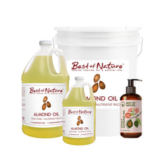 Best of Nature almond oil carrier oil use with essential blends.