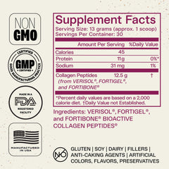 Unflavored collagen powder ready to mix into coffee, smoothies, or yogurt.