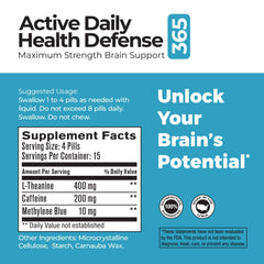 Best365Labs capsules stack suggesting a nootropic stack for clarity.