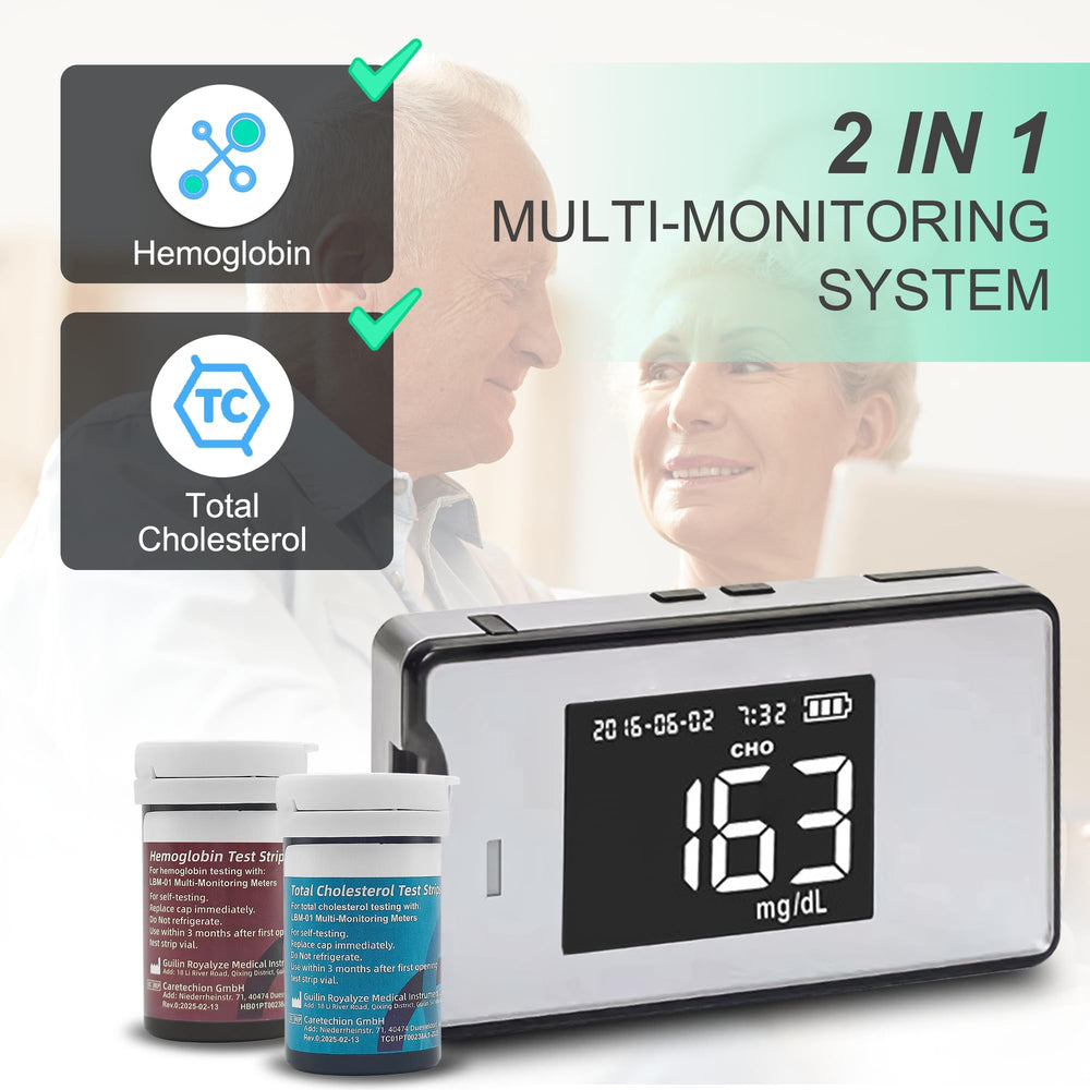 BESTAR LAB cholesterol test kit front view for quick checks at home.