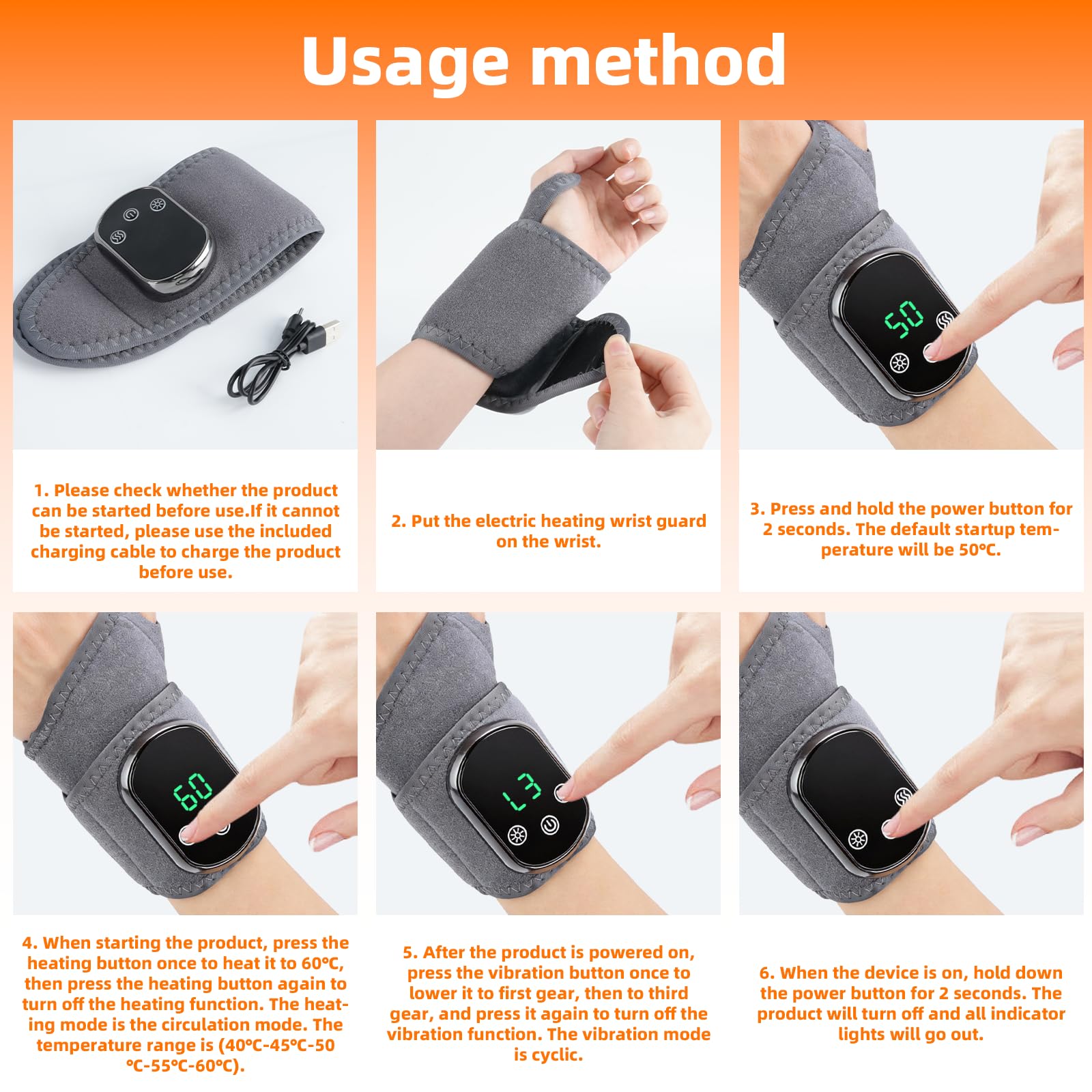 BESTING heat levels display shows customizable warmth for comfort.