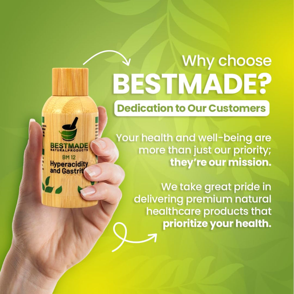 Bestmade BM12 drops bottle against neutral background.