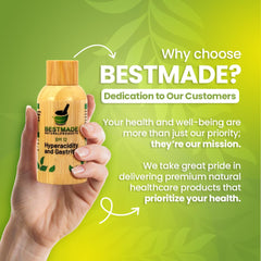 Bestmade BM12 drops bottle against neutral background.