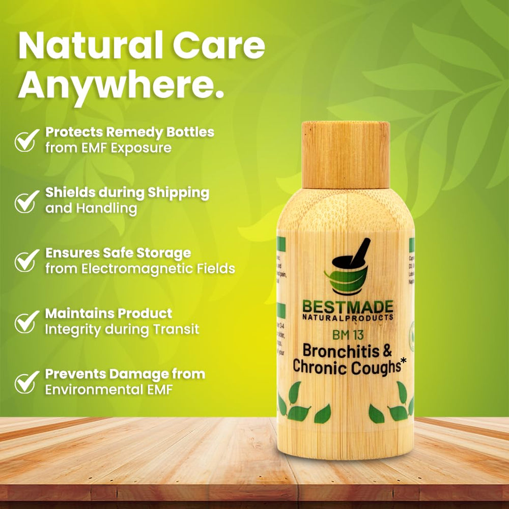 Person using Bestmade BM13 drops for occasional cough relief