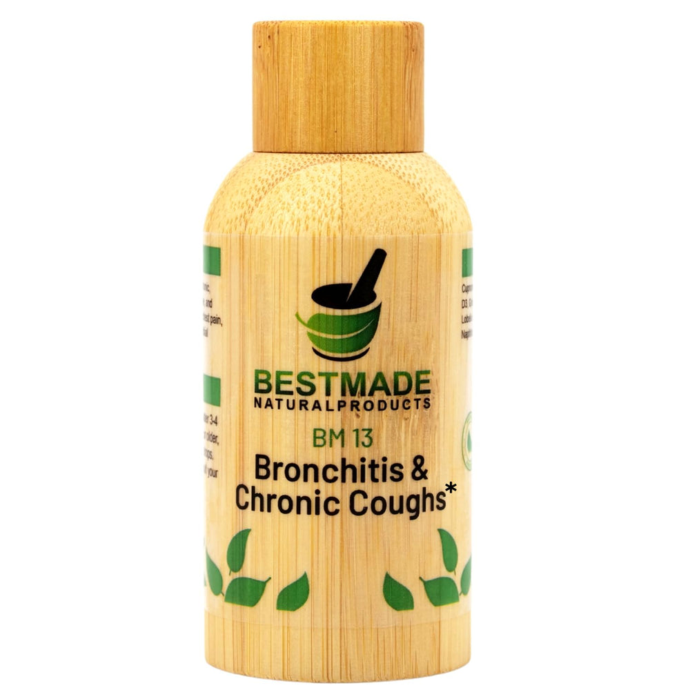 Bestmade BM13 cough relief bottle with dropper for precise dosing