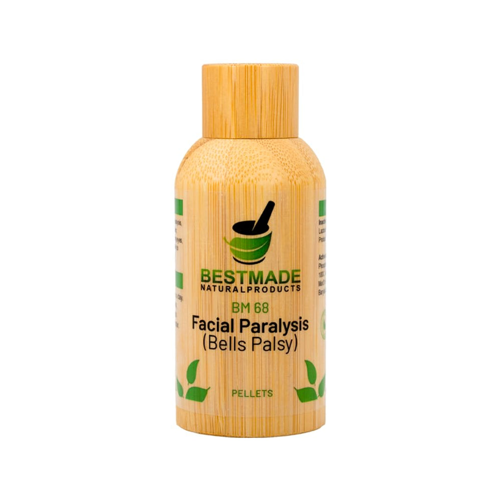 Bestmade BM68 bottle front for gentle daily facial care.