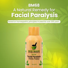 Bestmade BM68 pellets close-up highlighting natural ingredients for skin comfort.