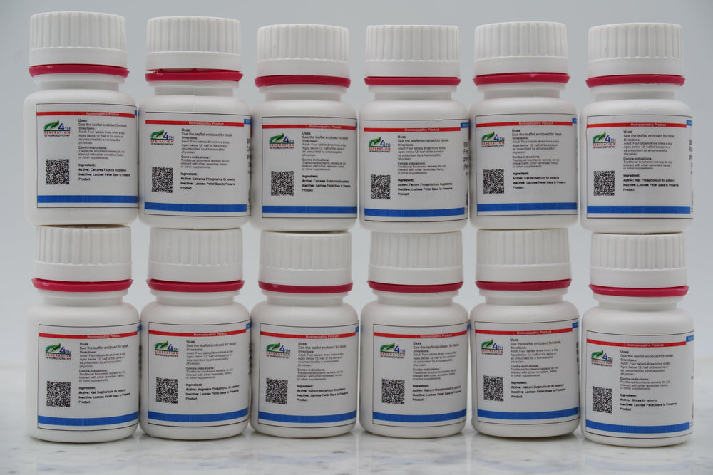 Bestmade family wellness Cell Salts pack designed for household use.