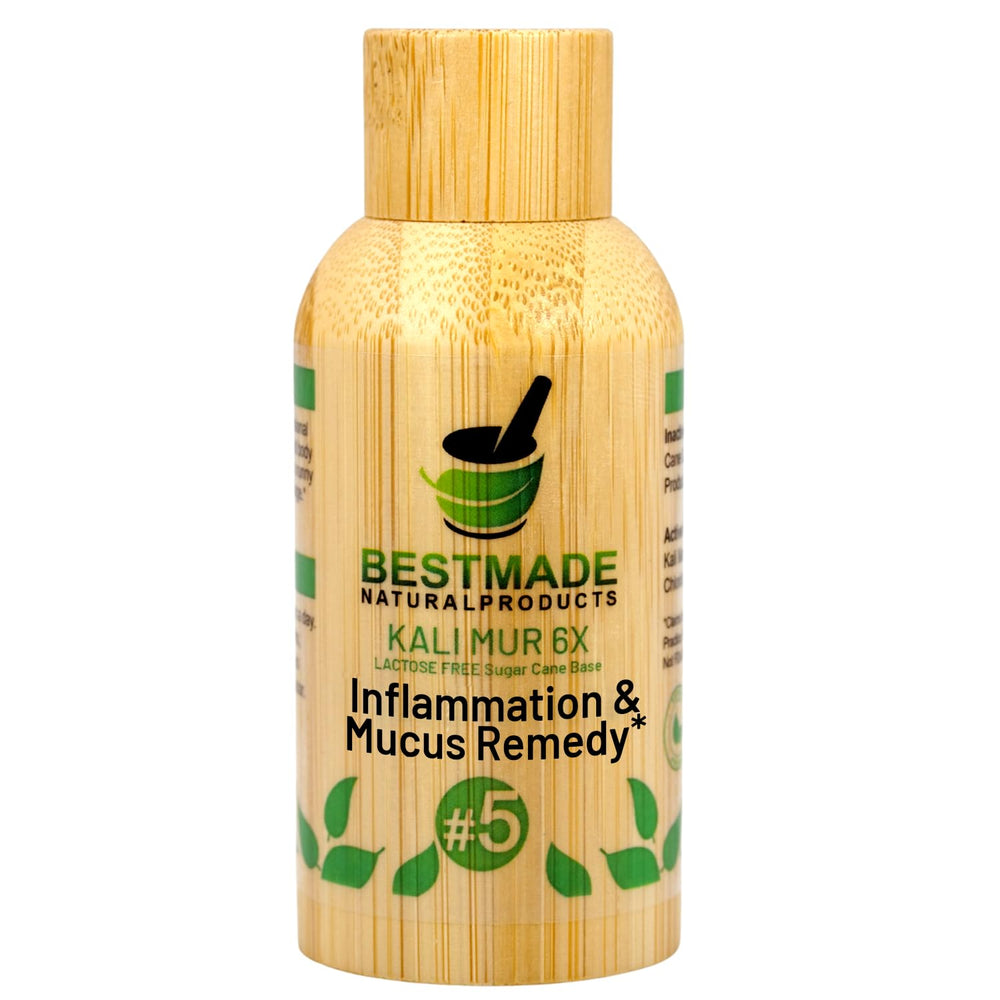 Bestmade Kali Mur 6X bottle front view shows the lactose-free formula for family use.