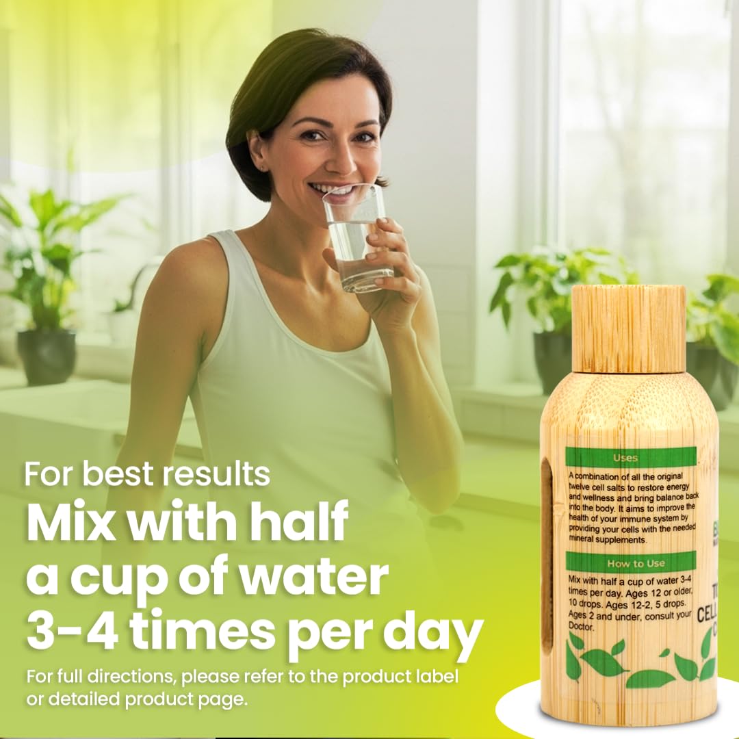 EMF-resistant packaging protects Bestmade Total Tissue Cell Salt freshness.