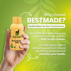 Bestmade Turbo Arnica 200C dosing guide image for easy use
