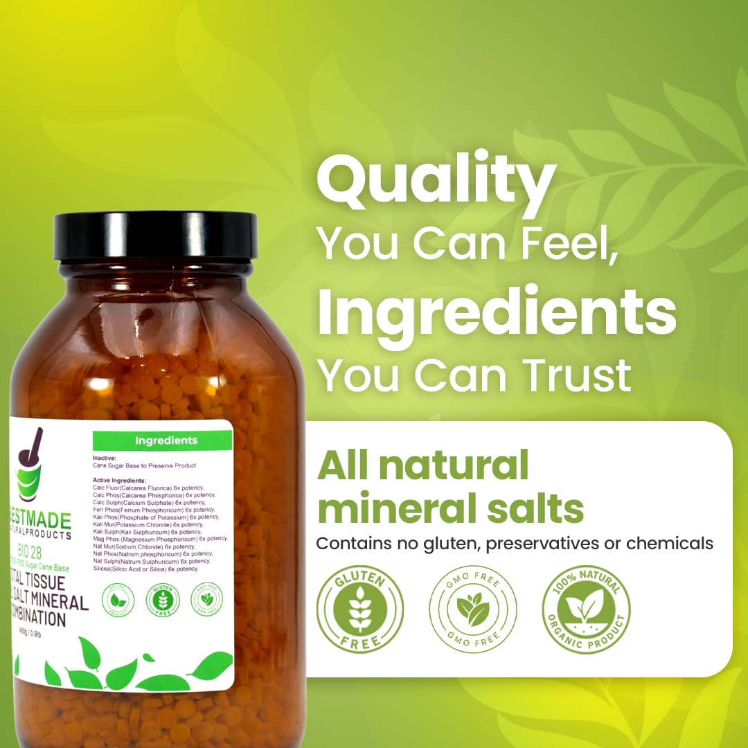Bestmade vegan mineral pellets for plant-based nutrient intake.