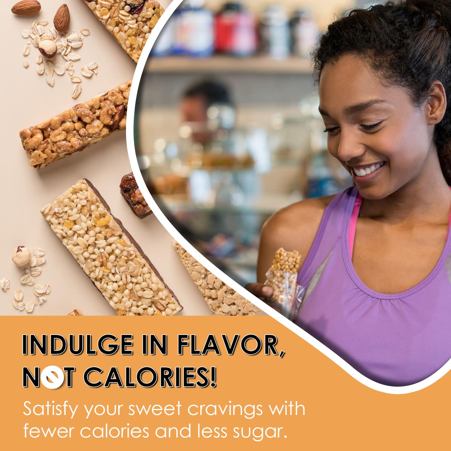 BestMed bar taste visual demonstrates delicious flavor with controlled calories