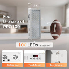 BestQool Pro100 irradiance at 3 inches supports effective coverage.