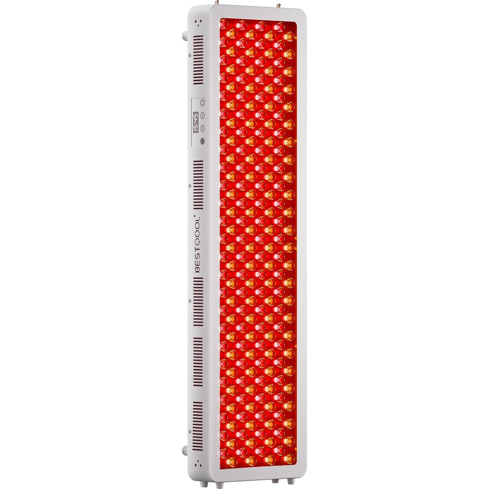 BestQool Pro200 red light panel front view for at-home full-body wellness
