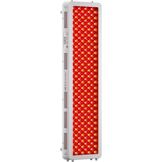 BestQool Pro200 red light panel front view for at-home full-body wellness