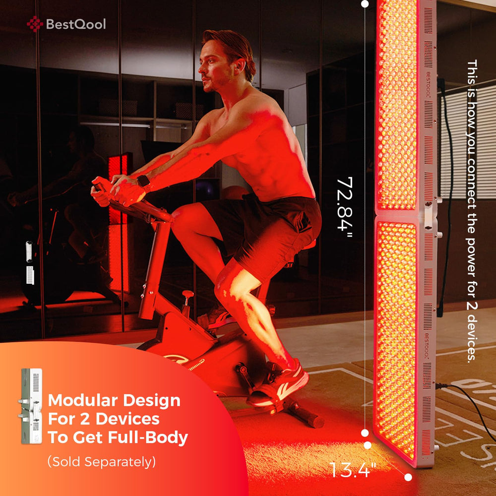 BestQool Pro300 full-body setup ready for home use and easy positioning.