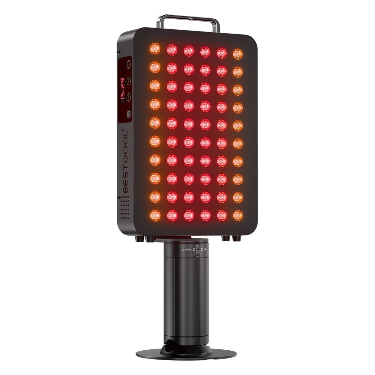 BestQool red light panel 630nm wavelength for targeted skin sessions