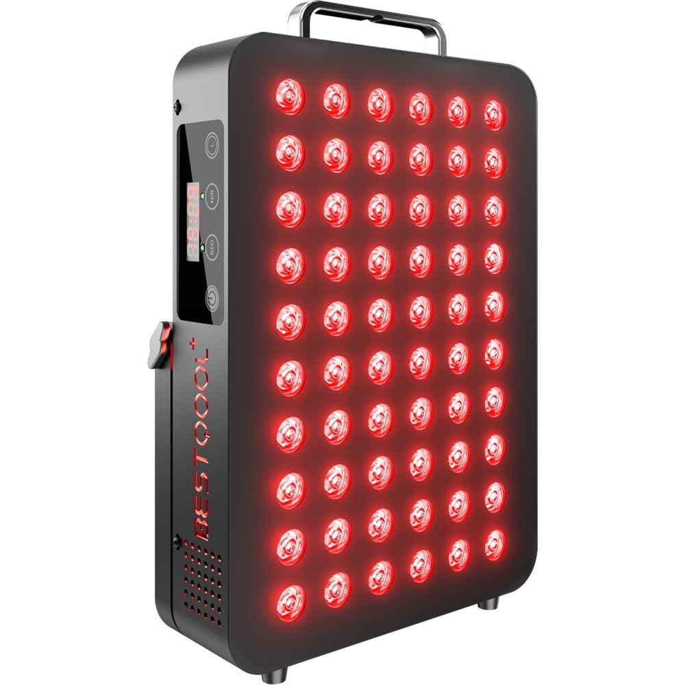BestQool red light panel front view for at-home sessions