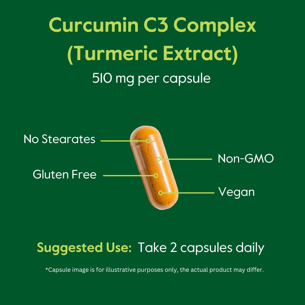 Bestvite Curcumin bottle on kitchen shelf for vegan daily use