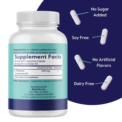 BESTVITE double-strength capsules arranged for easy daily use and relaxation.