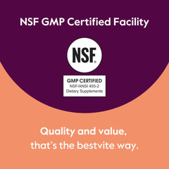 Bestvite L-Leucine manufacturing in USA GMP facility seal.