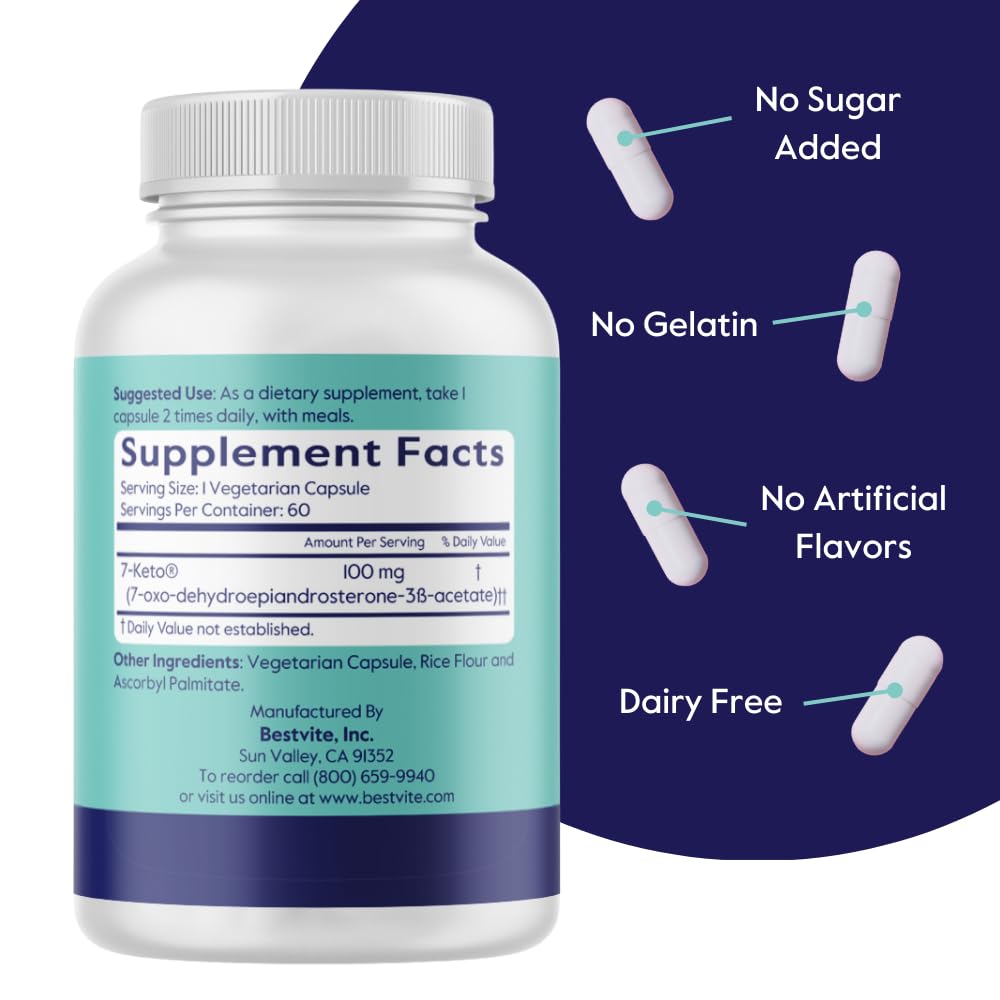 BESTVITE vegetarian capsules pack illustrates easy-to-swallow design for daily use