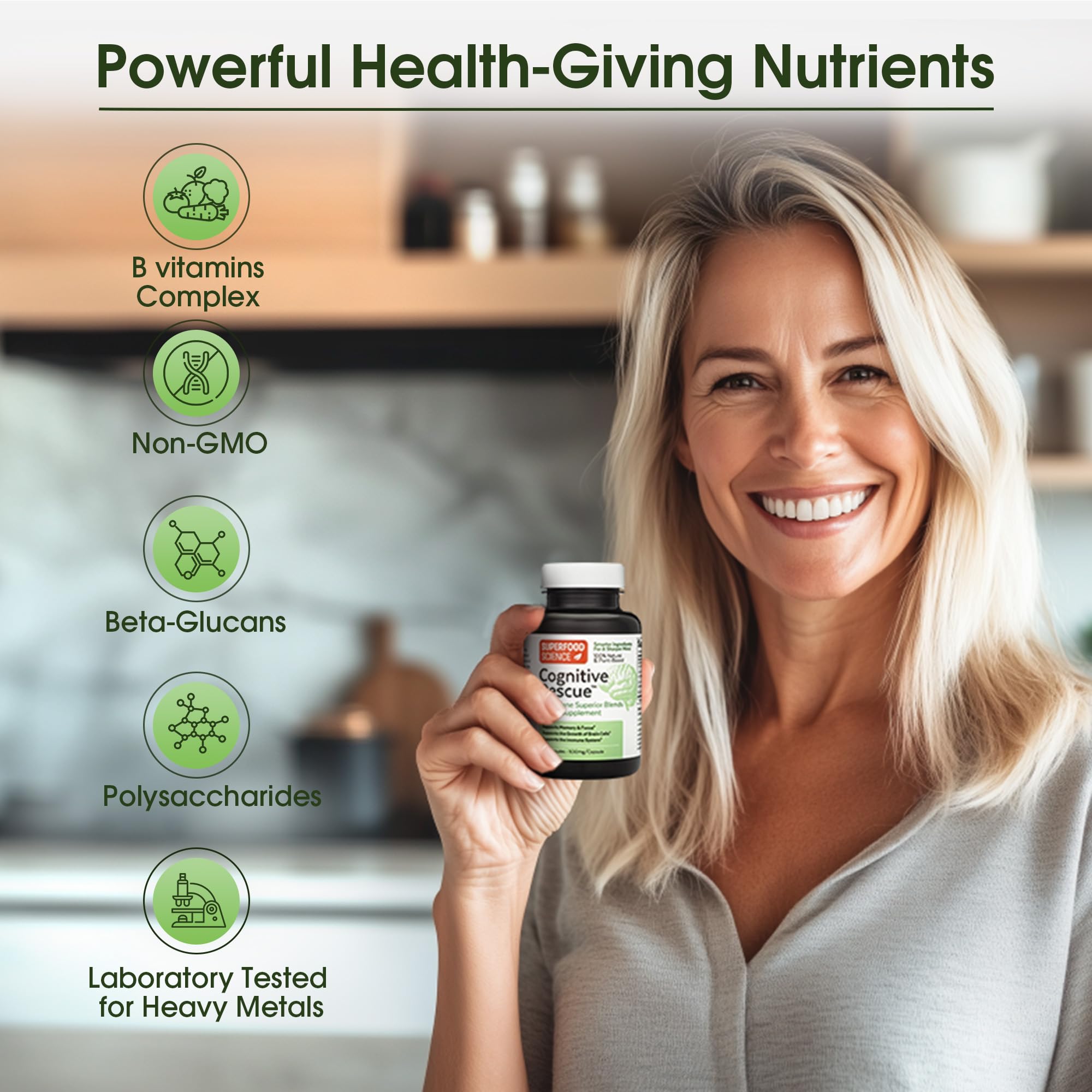Beta-glucans immune support component highlighting wellness benefits