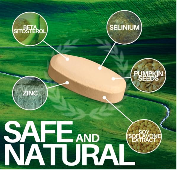 Beta Sitosterol ingredient close-up within Hampstead Labs Prostate Health formula.