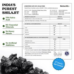 Better Alt Shilajit Honey Stick supports focus with B vitamins and balanced mood.