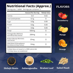 Better Alt Strawberry flavor effervescent tablet dissolving in water for a crisp uplifting taste.