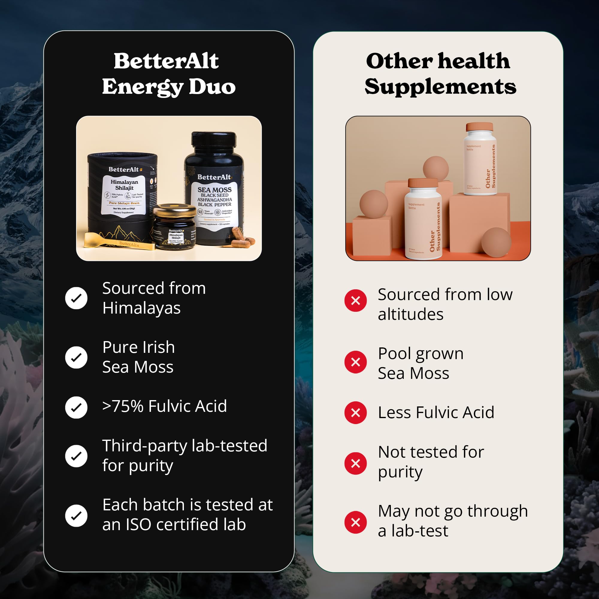 Better Alt duo used during a workout for potential energy support.