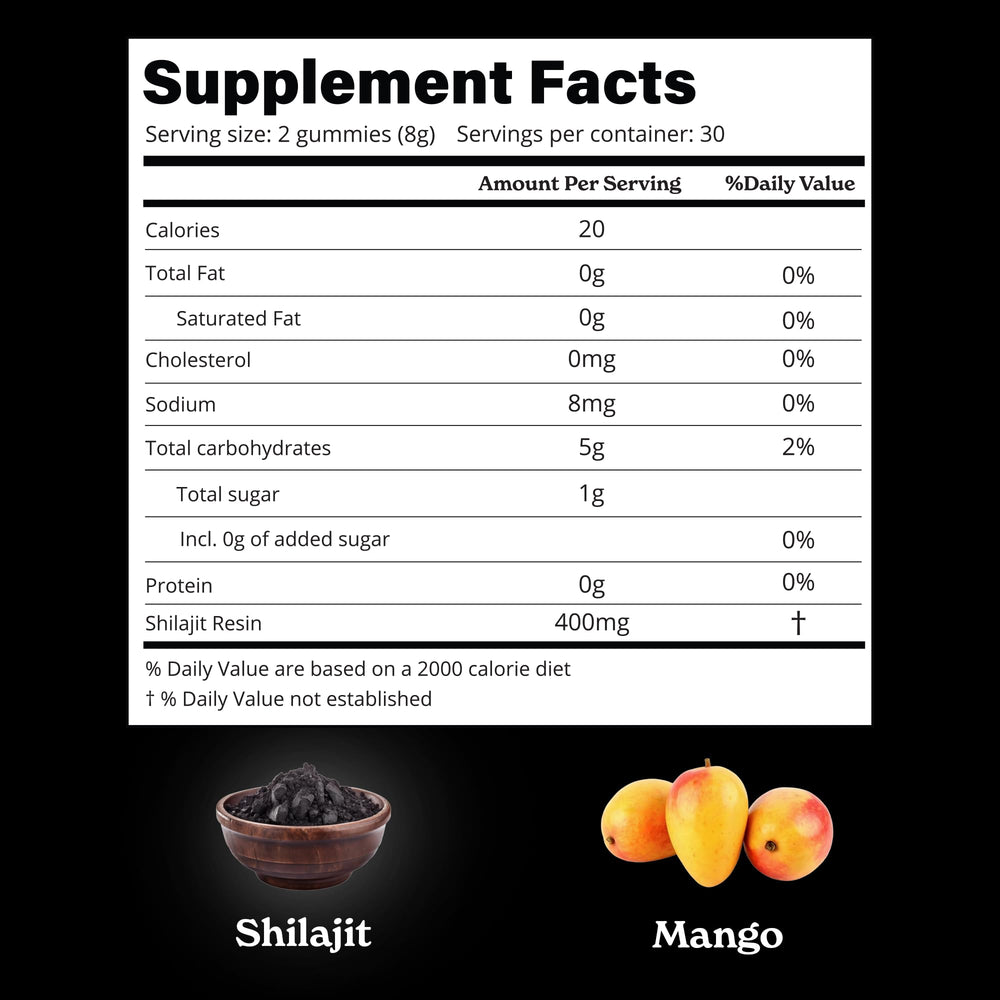 Better Alt Shilajit gummies travel pack designed for on-the-go wellness