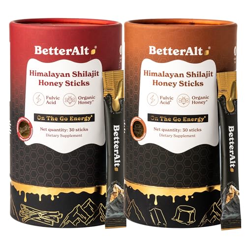 Better Alt Pure Himalayan Shilajit Sticks Cinnamon pack for convenient daily energy