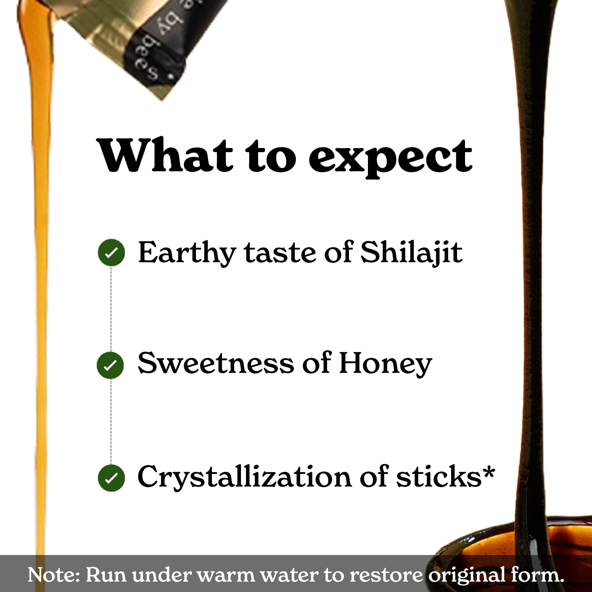 Better Alt Shilajit Sticks dispensing action shows mess-free, quick serving.