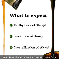 Better Alt Shilajit Sticks dispensing action shows mess-free, quick serving.