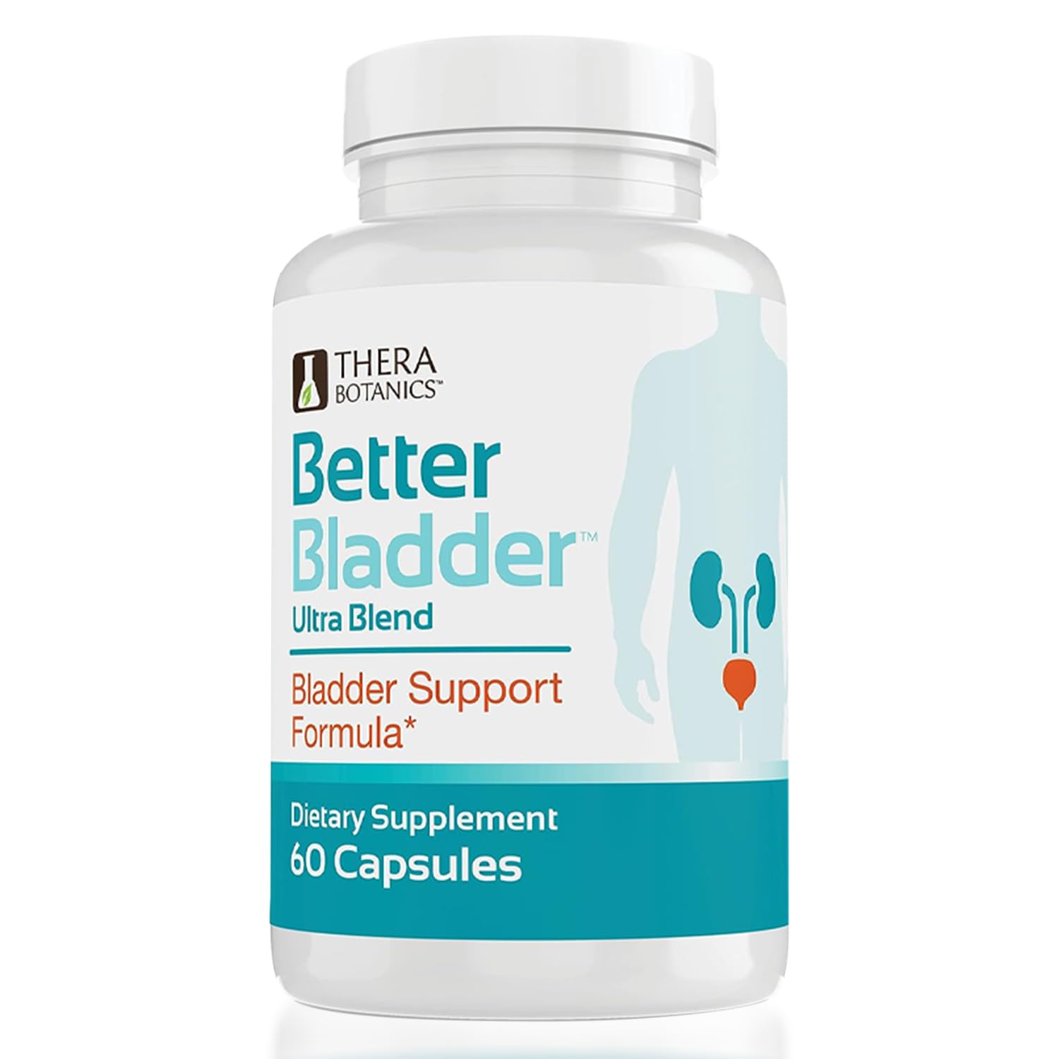 Better Bladder Ultra bottle-front displays a premium design for daily bladder support.