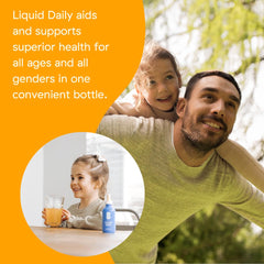 Family members using Better Family multivitamin as part of their routine.