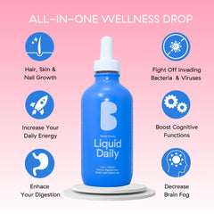 Ingredient panel featuring methylated vitamins and essential minerals.