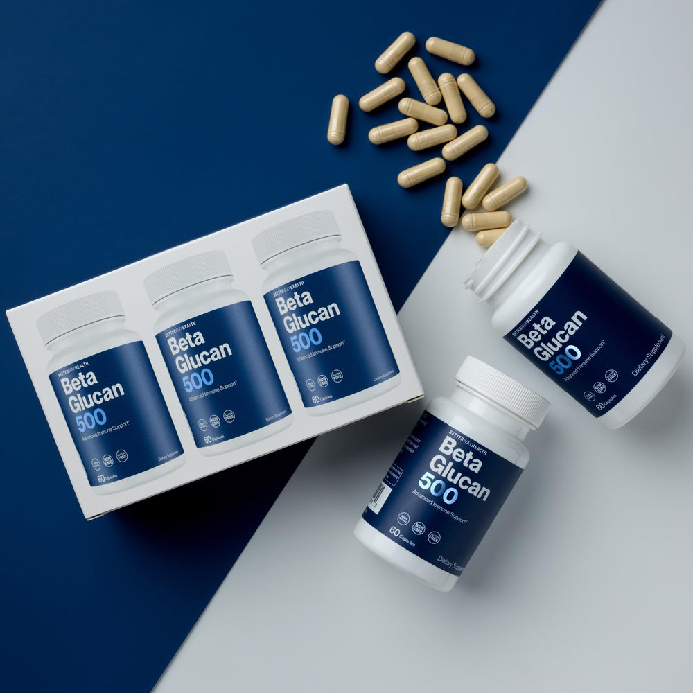 Better Way Health Beta Glucan 500 athlete recovery usage hints at faster training readiness.