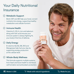 Bettervits label notes women's nutritional support and balance