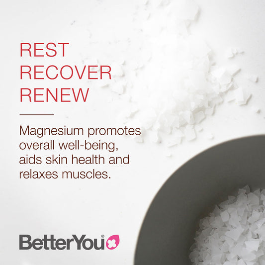 BetterYou Magnesium Joint Body Spray used on back for soothing muscle stiffness