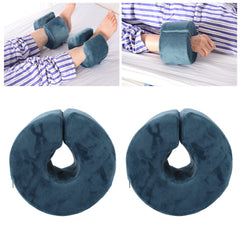 Betued foot lifter 360-rotating view shows versatile positioning for different sleep postures