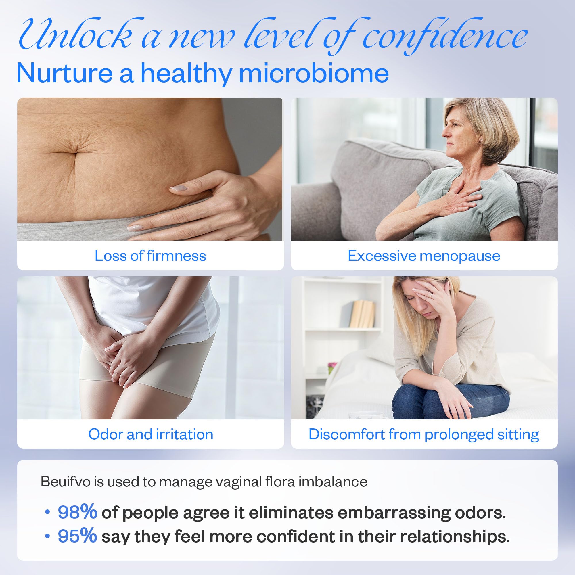 Beuifvo Probiotic Intimate Gel silky feel and smooth application.