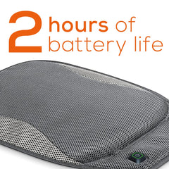 Beurer cushion soft surface close up highlighting plush comfort and warmth