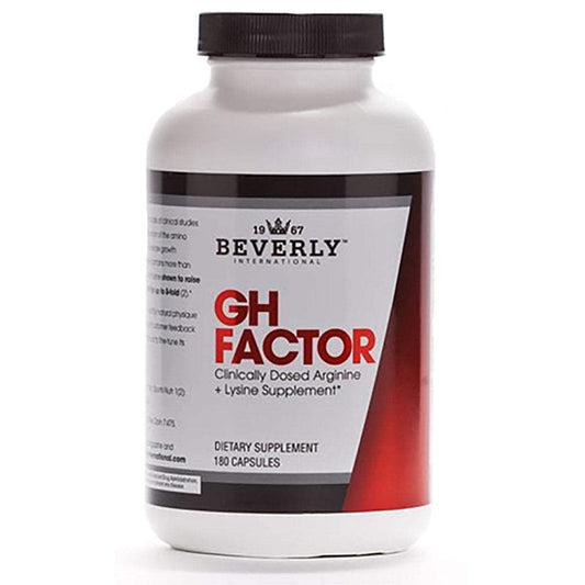 Beverly International GH Factor bottle with capsules for nighttime support