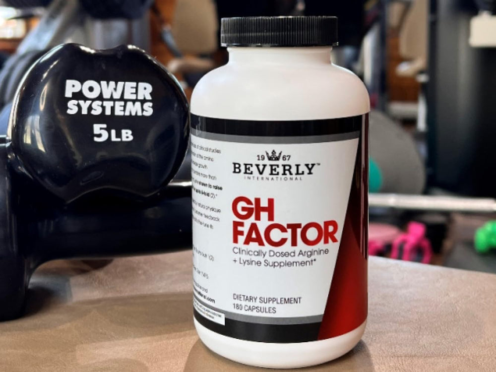 Beverly International GH Factor packaging emphasizes quality and reliability