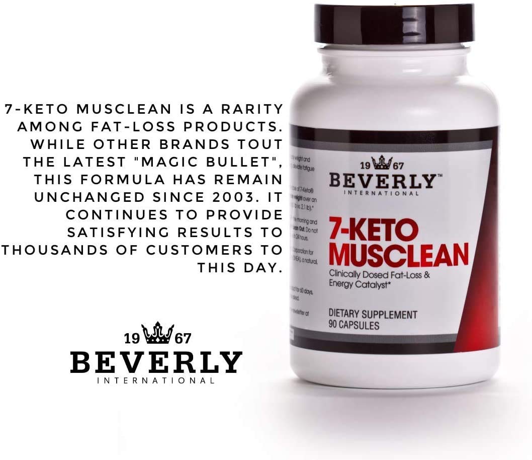 Beverly International Musclean packaging emphasizes premium quality and trust.